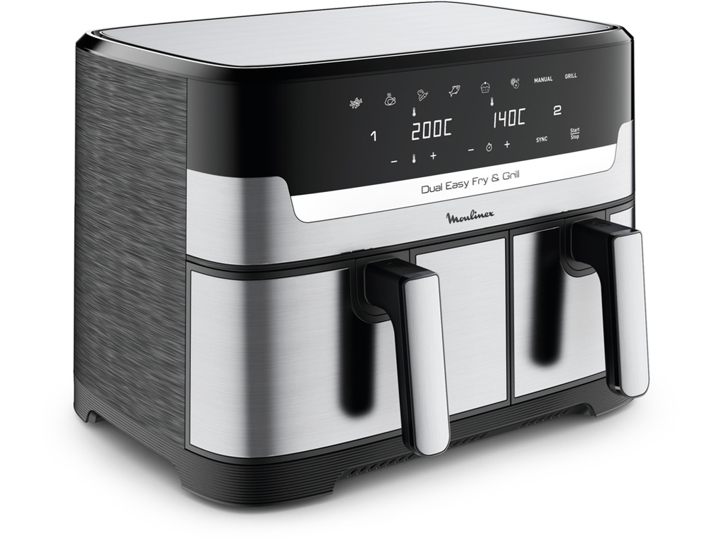 Moulinex Dual Easy Fry & Grill XXL Airfryer