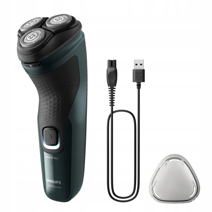 Philips X3002 3 kops wet & dry oplaadbare shaver