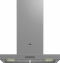 Beko BHCB61622BXH 60 cm Zuinige T-vorm Inox Dampkap
