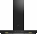 Beko BHCB96641BBBHS 90cm Zeer Zuinige T-vorm Zwarte Dampkap