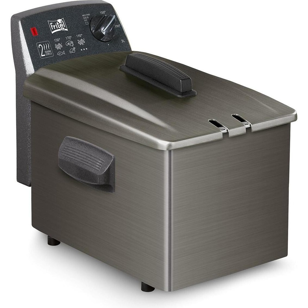 Fritel Turbo SF4368 4 liter 3,5kg friteuse 3200W Zwart