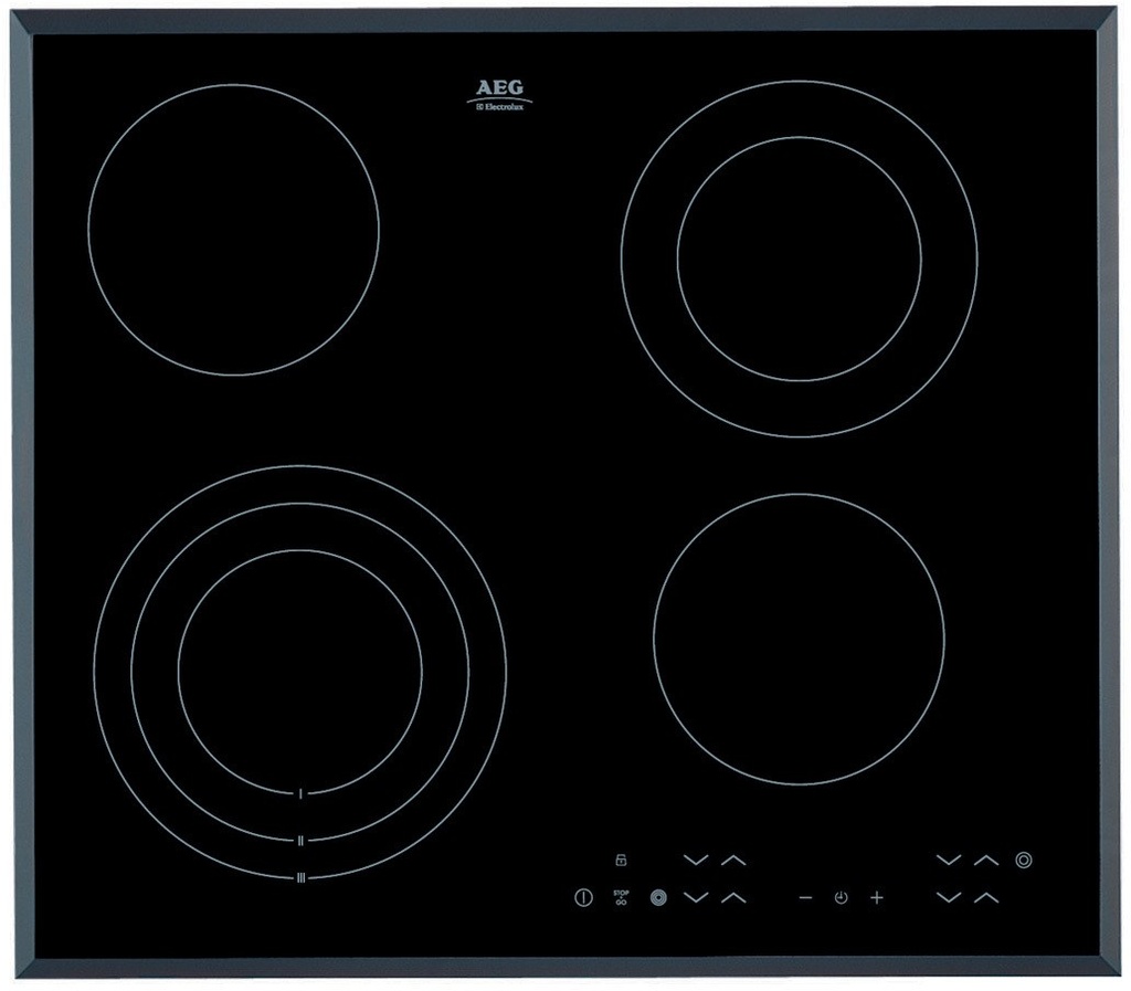 AEG HK634030FB 4 zones 2 flex 59cm vitrokeramische kookplaat