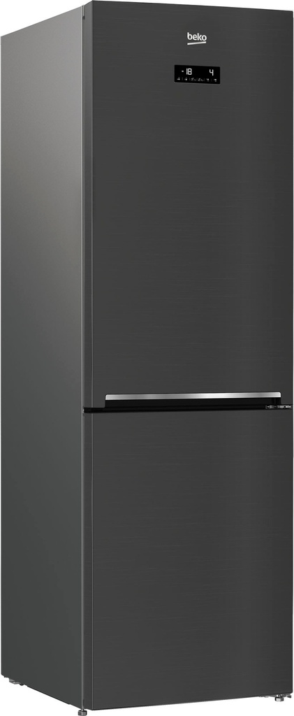Beko RCNE366E70ZXBRN 186 cm 323 L Koelvries combinatie Zwart