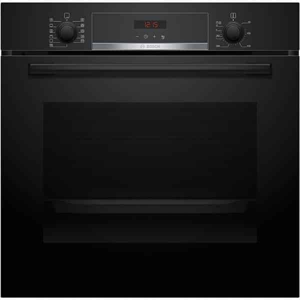 Bosch HBA574BB3 60 cm A+ Hetelucht Pyrolyse Oven Zwart