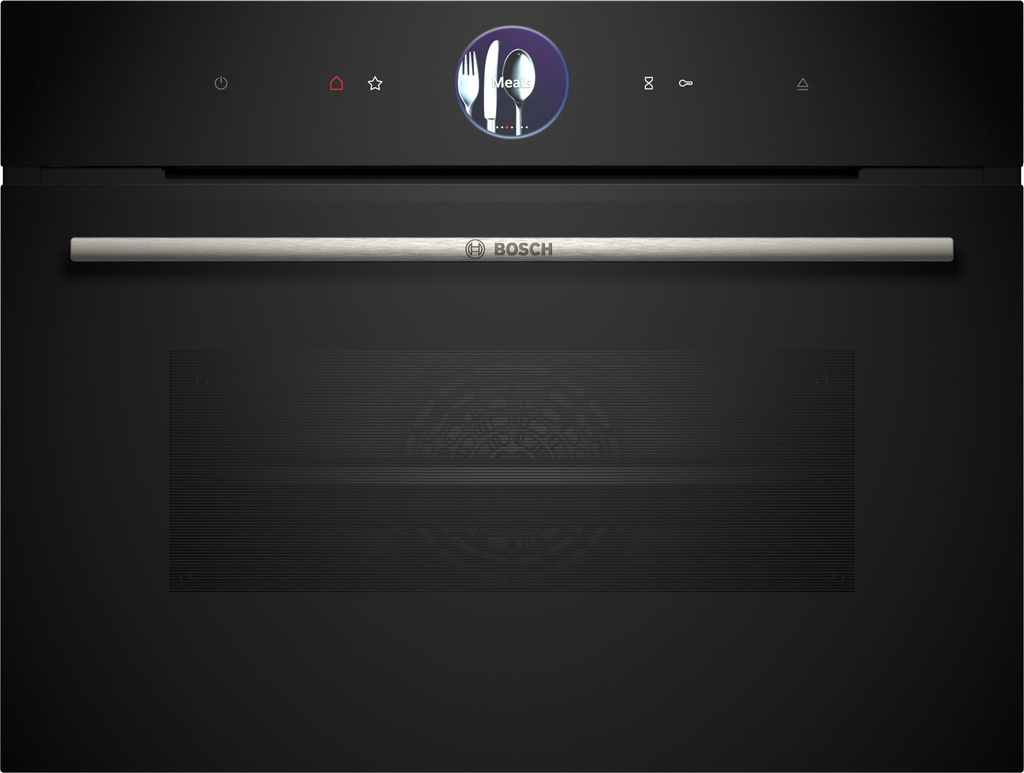 Bosch CSG7361B1 45 cm A+ Combi Stoomoven SoftMove Zwart
