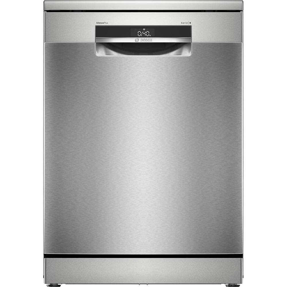 Bosch SMS6ECI15E A-klasse Besteklade - Geborsteld staal
