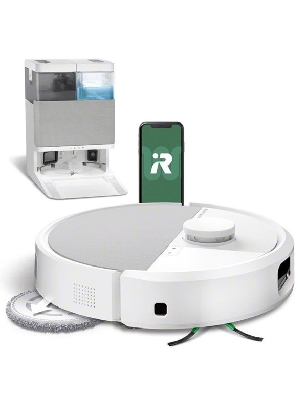 Irobot ROOMBA Plus 505 Combo stofzuigen dweilen Autowash Wit