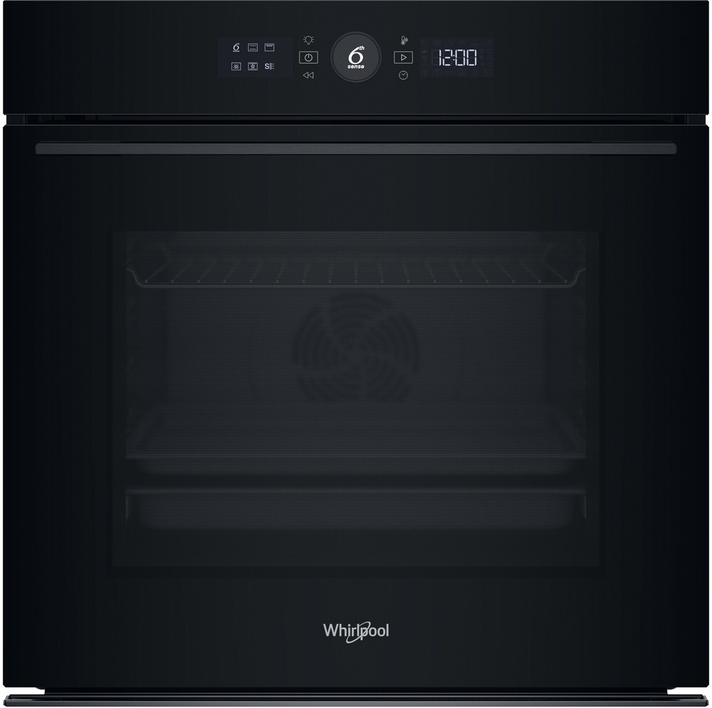 Whirpool WOI5S8PM1SBA XL A+ Hydrolyse Pyrolyse oven Zwart