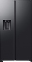 Samsung RS70F66KBFEF Black Inox Side by Side -kraan nodig-