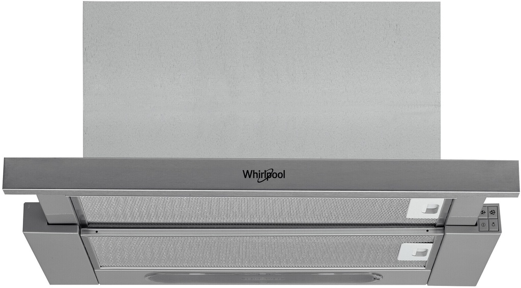 Whirlpool WAH 65 LM X 60 cm Telescopische Dampkap Inox