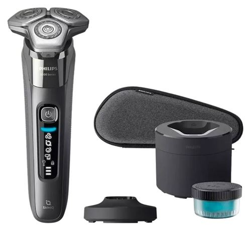 Philips S8697/55 luxe oplaadbare shaver Quick Clean Pod