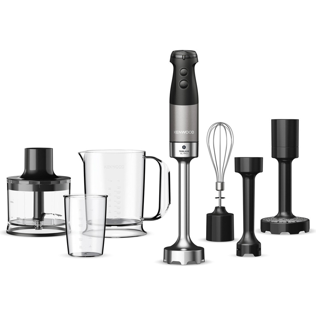 Kenwood HBM80.327BK XL Staafmixer met 5 accessoires 1200W