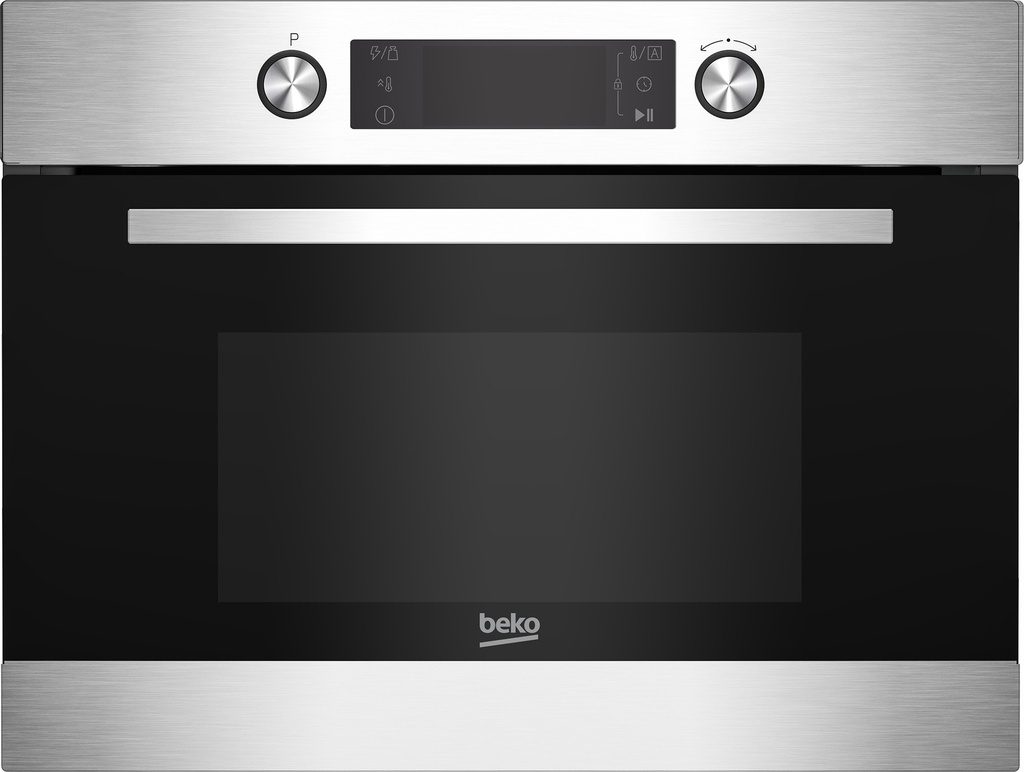 Beko BMCI44313X Selective 45 cm Touch combi magnetron met hetelucht 