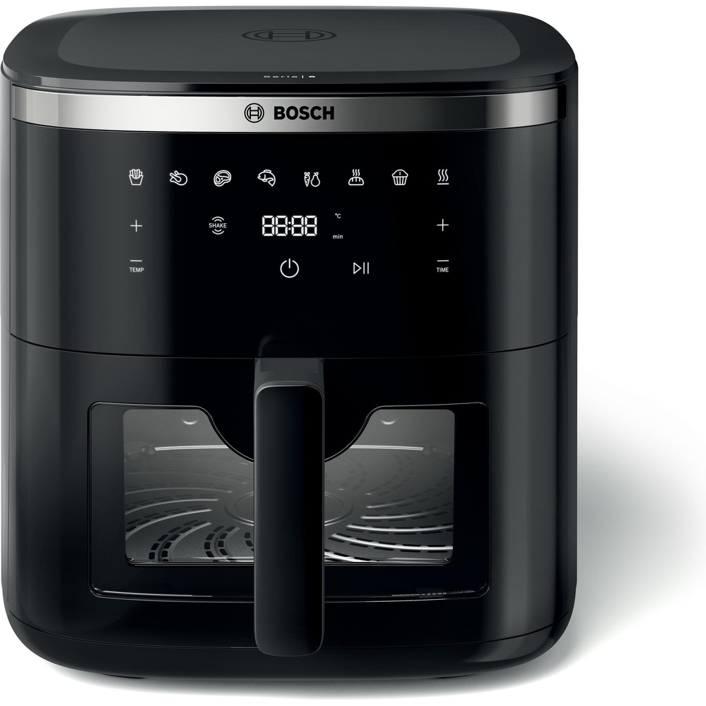 Bosch MAFS2671B AirFryer met venster 7,2L 1800W Zwart