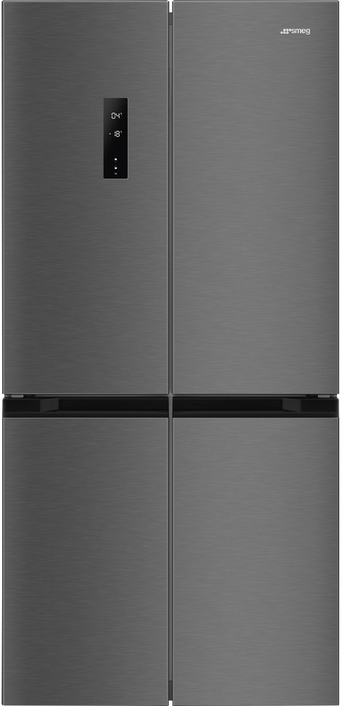 Smeg FQI48KD 84 cm brede Side by Side Ijsmaker via watertank