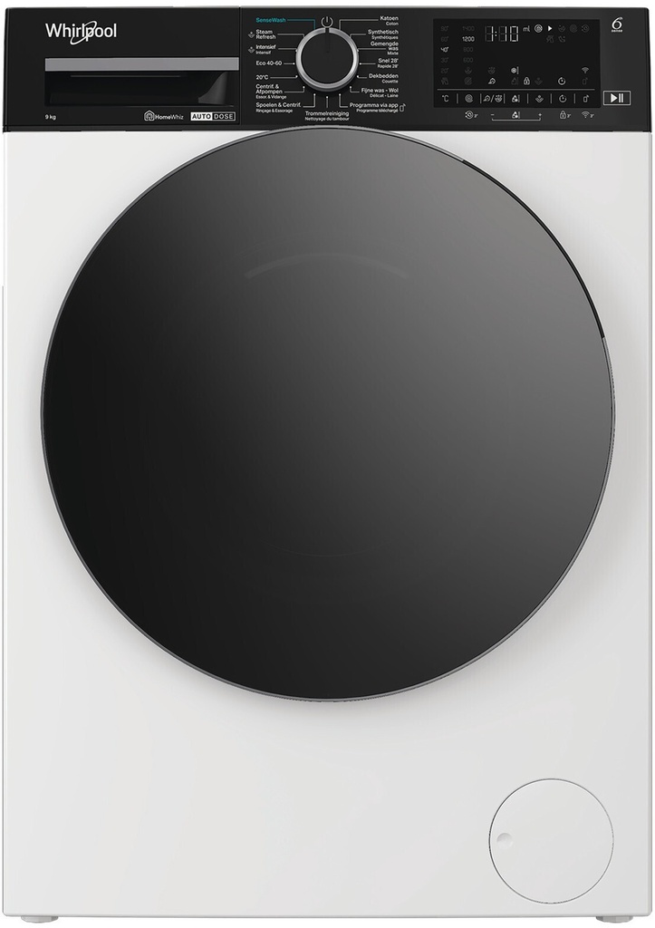 Whirlpool WPM99WADS Privilege 9 kg 1400 Tpm wasautomaat 