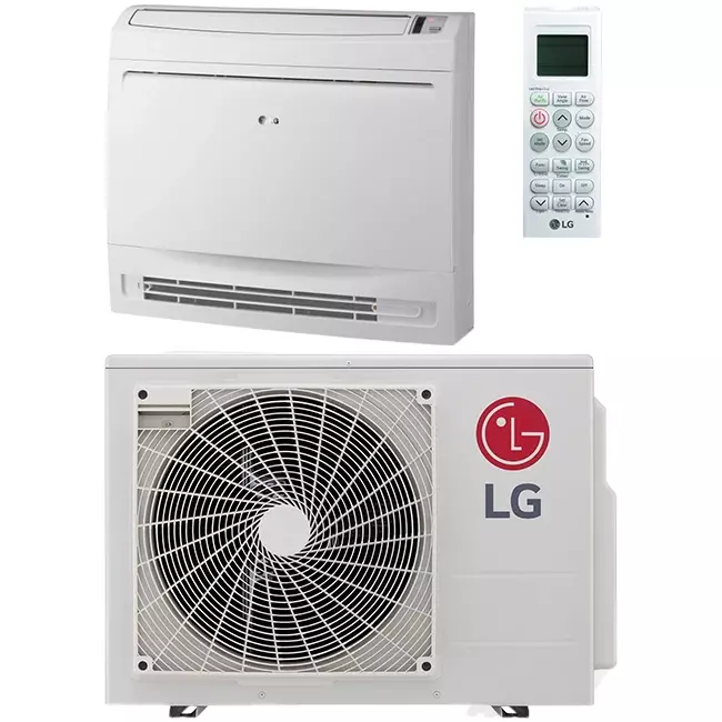 LG Split Airco Console wand airco binnen en buitenunit 5,0kW
