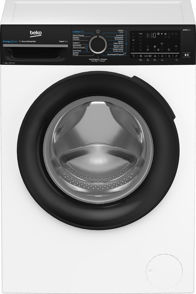 Beko BM5WFU6941B 9kg A-klasse 1400Tpm Wasautomaat