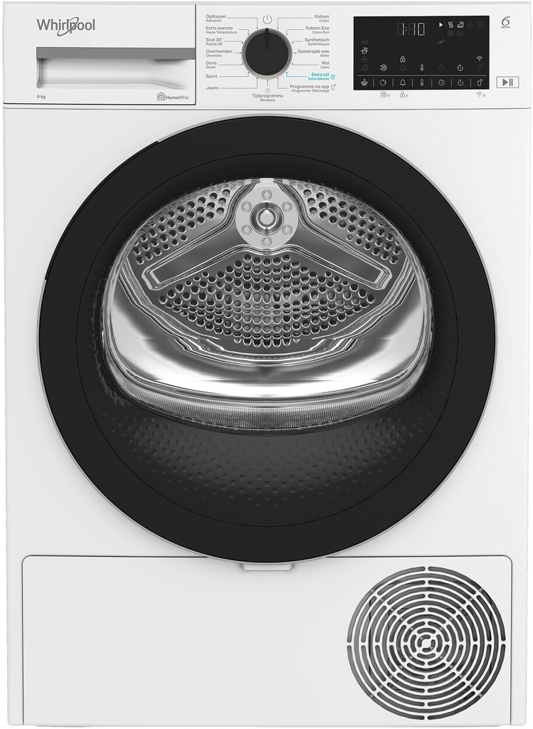 Whirpool CWD94MWBSBE Privilege 9 Kg Warmtepomp Droogkast