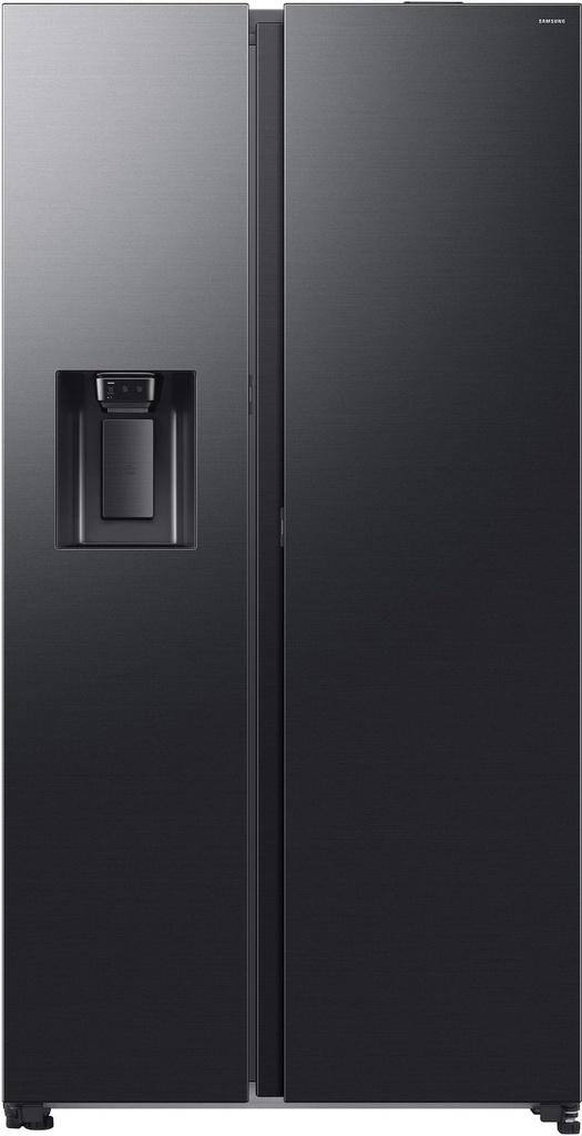 Samsung RS80F66KBFEF Black Inox Side by Side -kraan nodig-