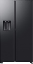 Samsung RS80F66KBFEF Black Inox Side by Side -kraan nodig-