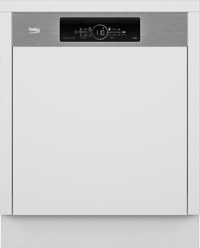 Beko BDSN36640XC2 Selective Semi-integreerbare Vaatwasser