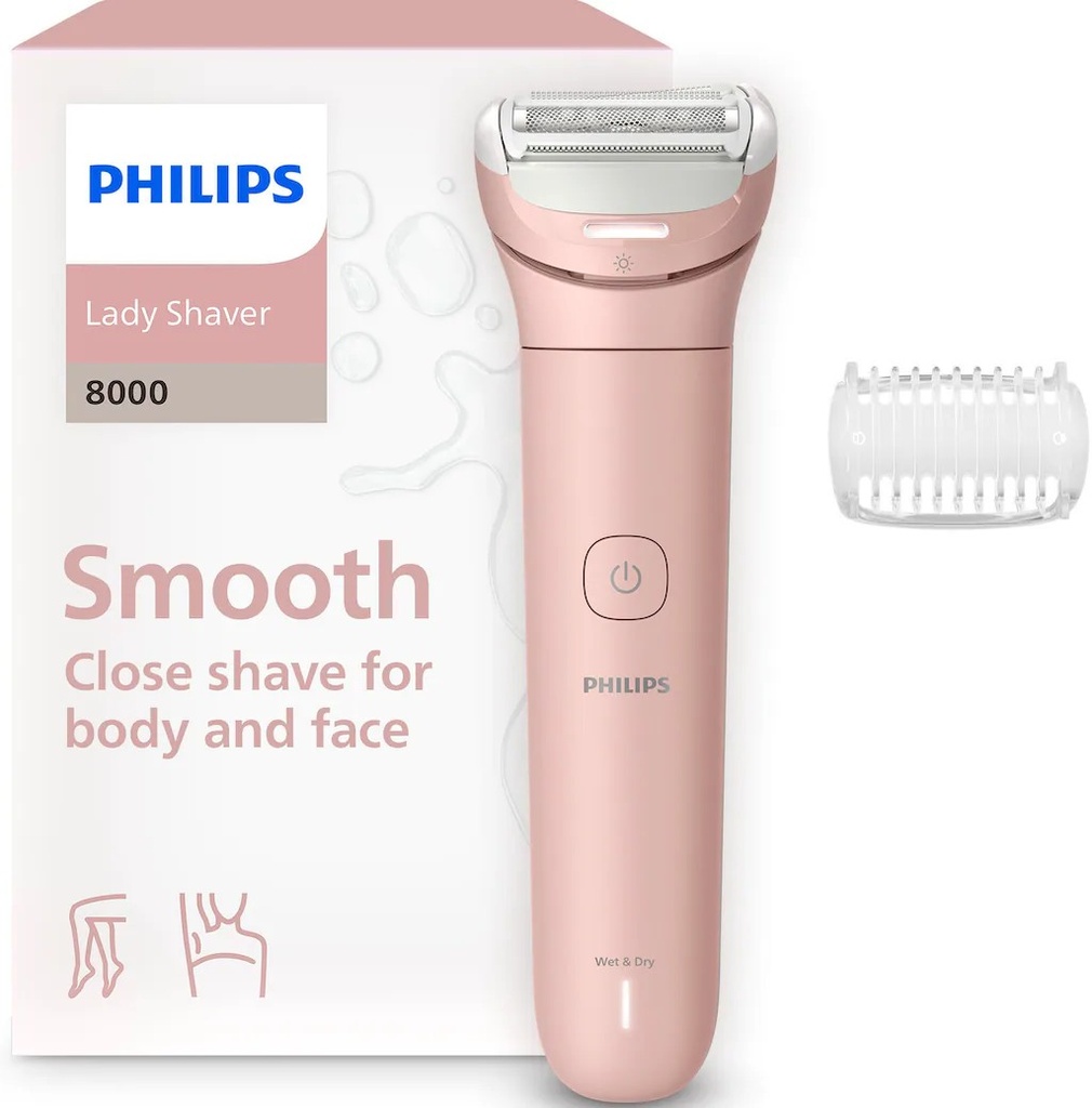 Philips Epilator - Ladyshave BRL129/00 snoerloos nat + droog