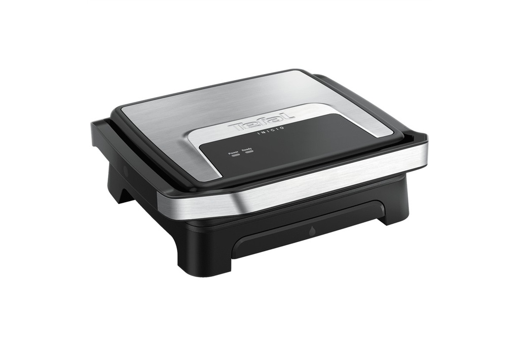 Tefal GC271D10 Inicio Classic Grill 2000 Watt Inox Zwart