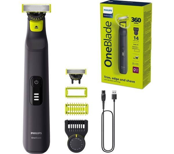 Philips QP6542/15 OneBlade Pro 360 Gezicht en Lichaam