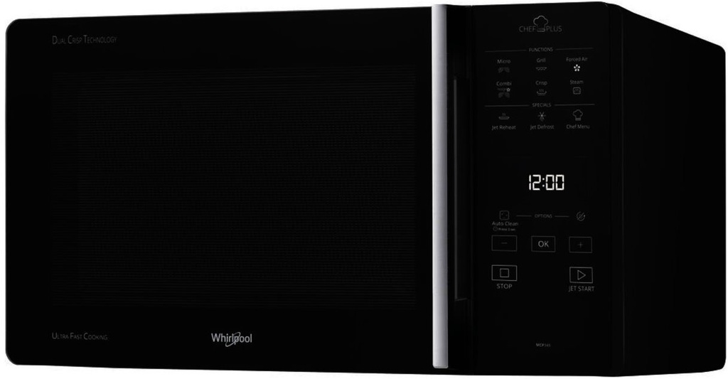Whirlpool MCP349BL Combi microgolfoven hetelucht 25 Liter