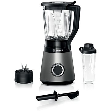 Bosch MMB6174S VitaPower 1200 Watt Blender Inox Zwart