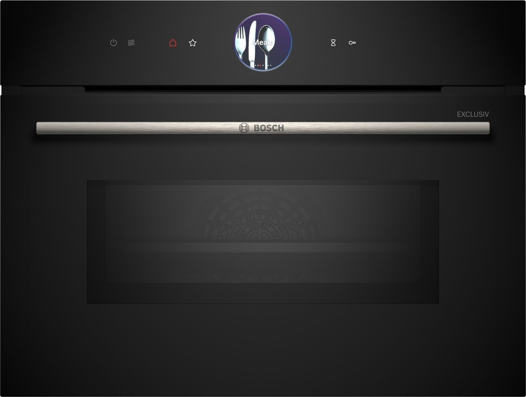 Bosch Exclusiv CMG736AB1F Combi-Oven-Microgolf TFT Zwart
