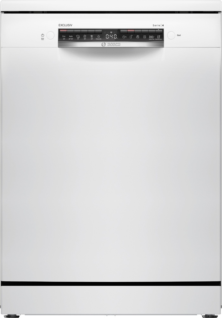Bosch Exclusiv SMS4ELW21E Home Connect vaatwasser Wit
