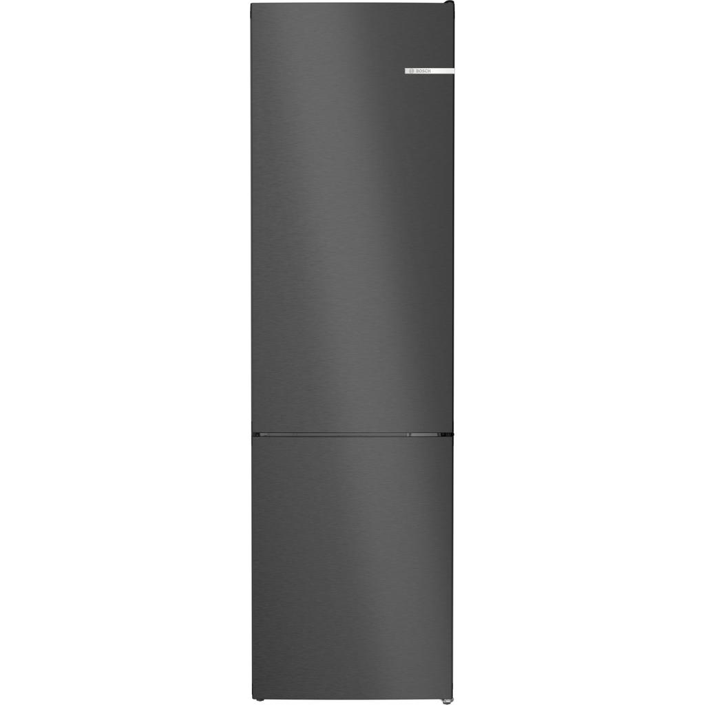 Bosch Exclusiv KGN39EXCF 203 cm Koel-vrieskast Zwart staal