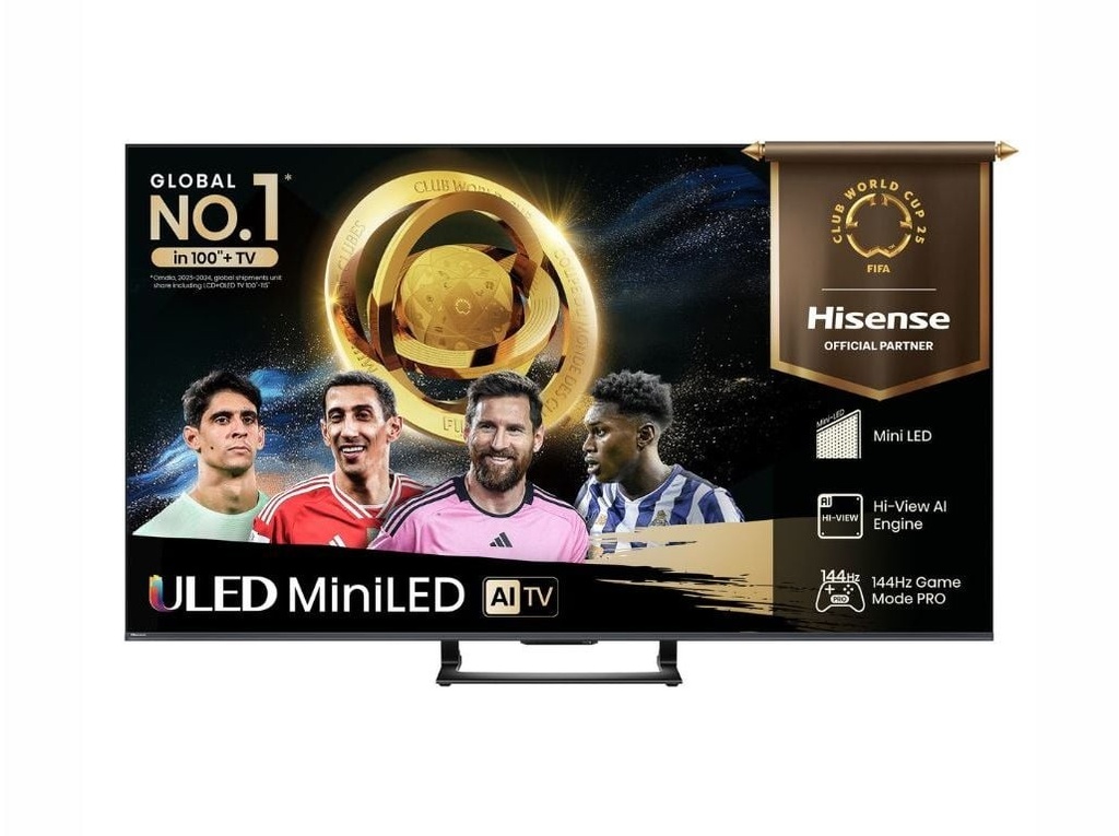 Hisense 55U7Q 55" 139cm 4K UHD 100Hz Smart QLED Mini LED TV