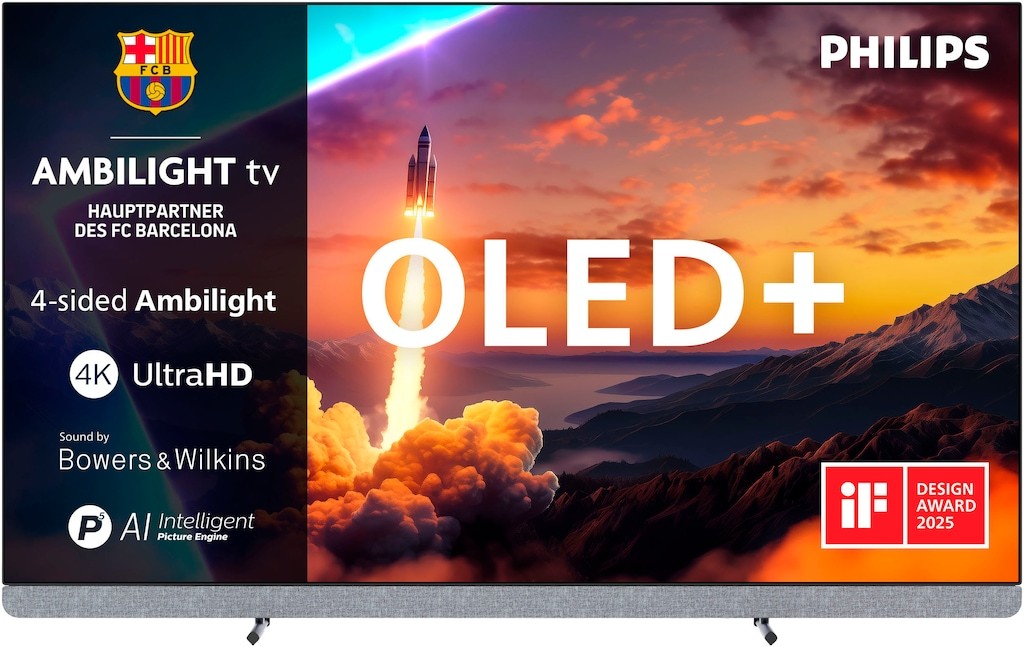 Philips 55OLED910/12 55" 139cm Ambilight Soundbar OLED+ 2025