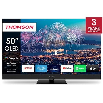 Thomson 50QG6C14 50" 127 cm 4K UHD Smart Qled TV