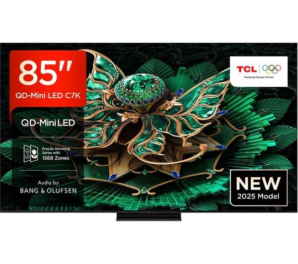 TCL 85C7K 85" 215 cm 4K UHD XXL QD Mini Led Smart TV