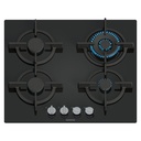 Siemens EP6A6HI10 60 cm iQ500 inbouw Gaskookplaat Zwart glas