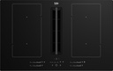 Beko HIXI84700UP Selective Inductie kookplaat met afzuiging