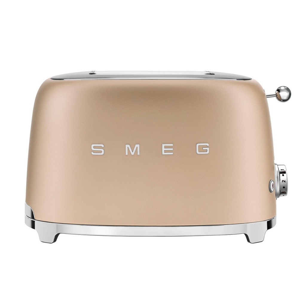 Smeg TSF01CHMEU Broodrooster Champagne mat