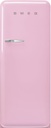 Smeg FAB28RPK6 Retro Koelkast met vriesvak Roze