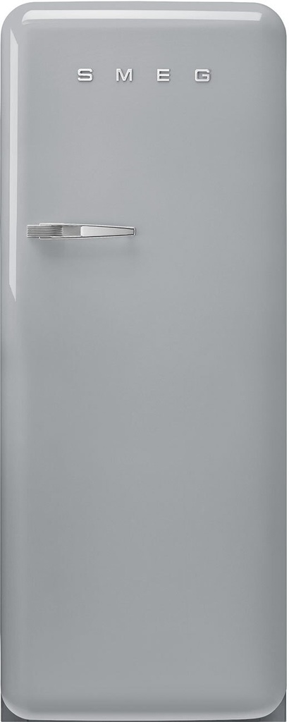 Smeg FAB28RSV6 Retro Koelkast met vriesvak Zilver