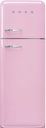 Smeg FAB30RPK6 Retro Koel-vrieskast Roze