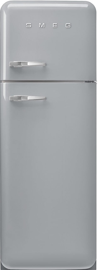Smeg FAB30RSV6 Retro Koel-vrieskast Zilver