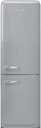 Smeg FAB32RSV6 Retro Koel-vrieskast Zilver
