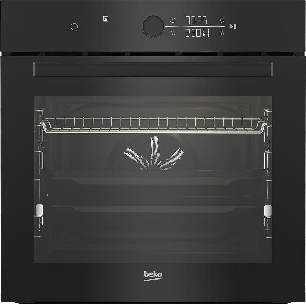 Beko BBIM17400BSE Selective 60cm Multi oven Zwart SoftClose