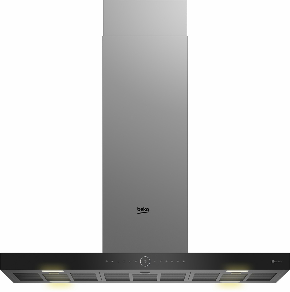 Beko BHCI98841BBHSI Selective 90 cm Wifi Eiland dampkap