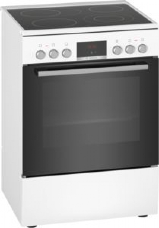 Bosch HKR39C220 Keramisch fornuis 3D hetelucht oven Wit