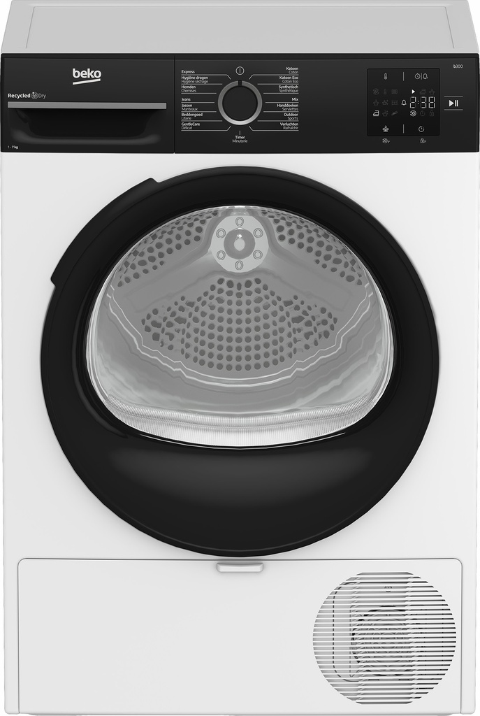 Beko BM3T3722B 7 kg Warmtepomp droogkast